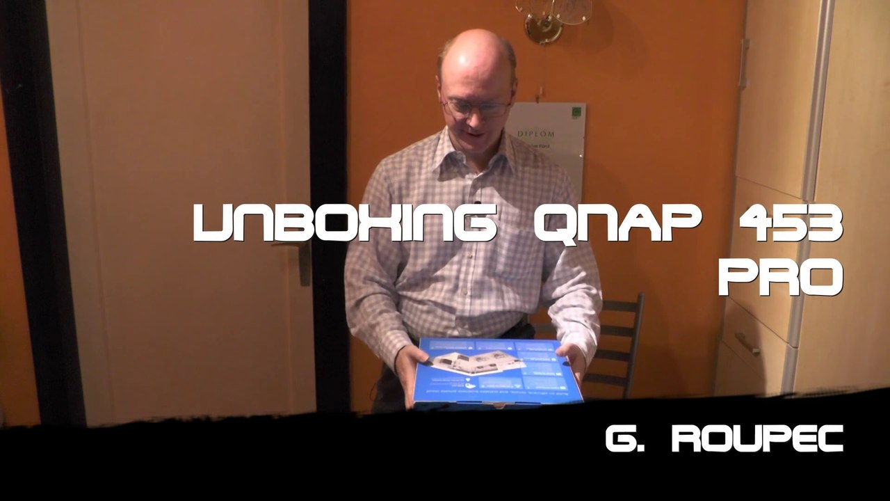 Unboxing Qnap 453 Pro
