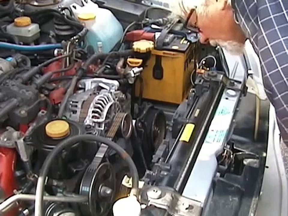 How to tell if your Subaru engine knock is from the timing belt tensioner. video Dailymotion