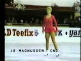 Karen Magnussen 1973 world championship long program. The last Canadian woman to be World Champion
