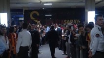 Galatasaray Futbol Takımı İstanbul'a Geldi