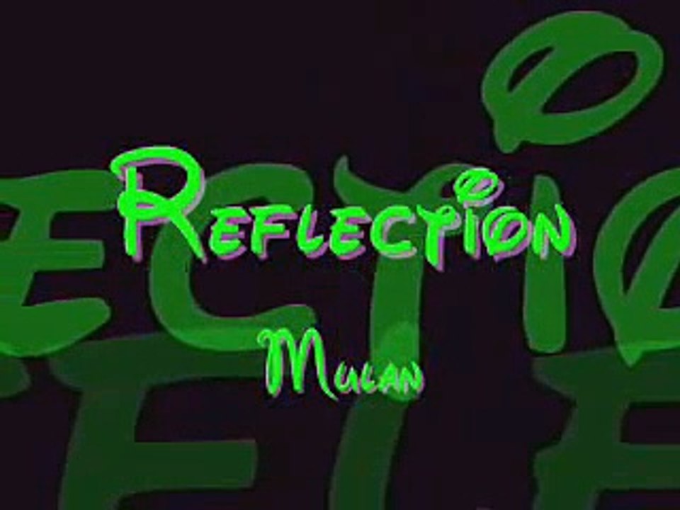 Reflection - Mulan Lyrics