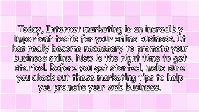 Tackle Online Marketing With Success Using These Suggestions