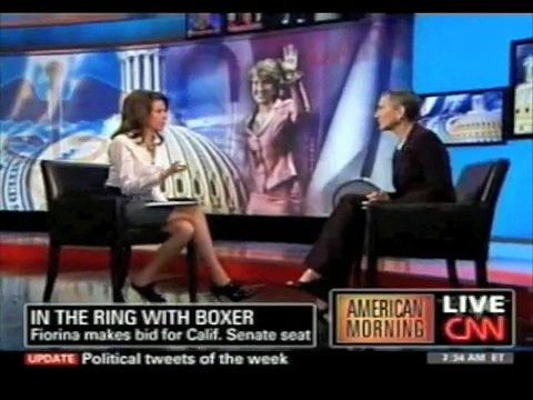 Carly Fiorina on CNN's American Morning
