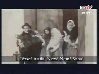 József Attila - Nem, nem, soha!