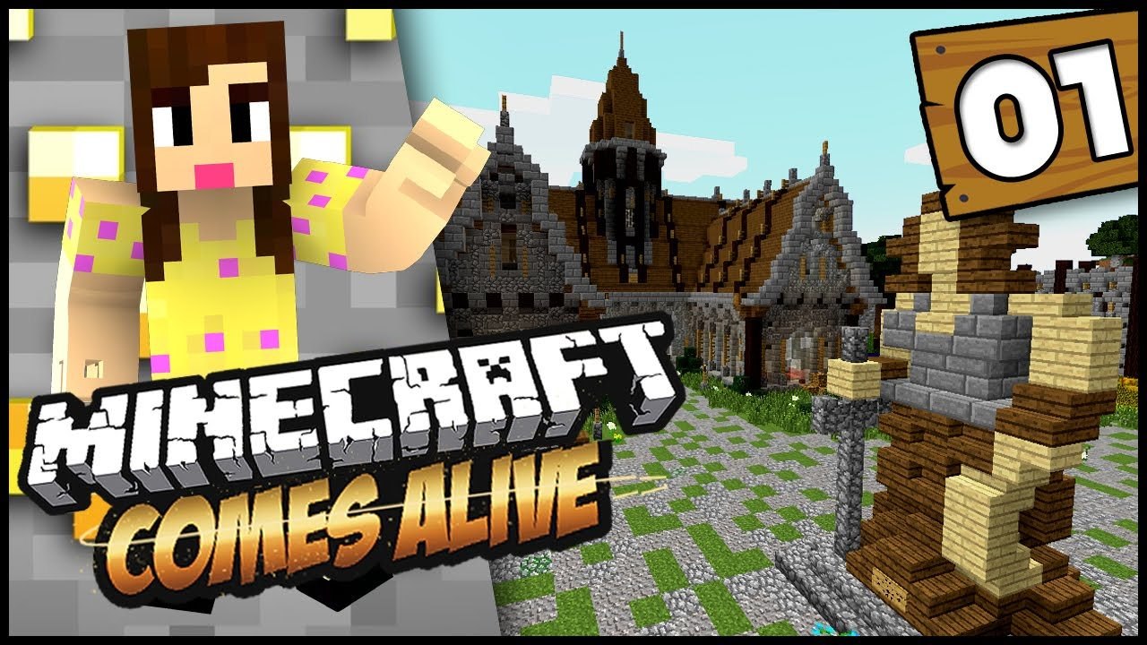 A NEW VILLAGE?! - Minecraft Comes Alive 3 - EP 1