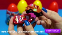 Many Surprise Eggs Masha i Medved Hello Kitty Disney Pixar Cars 2 The Smurfs