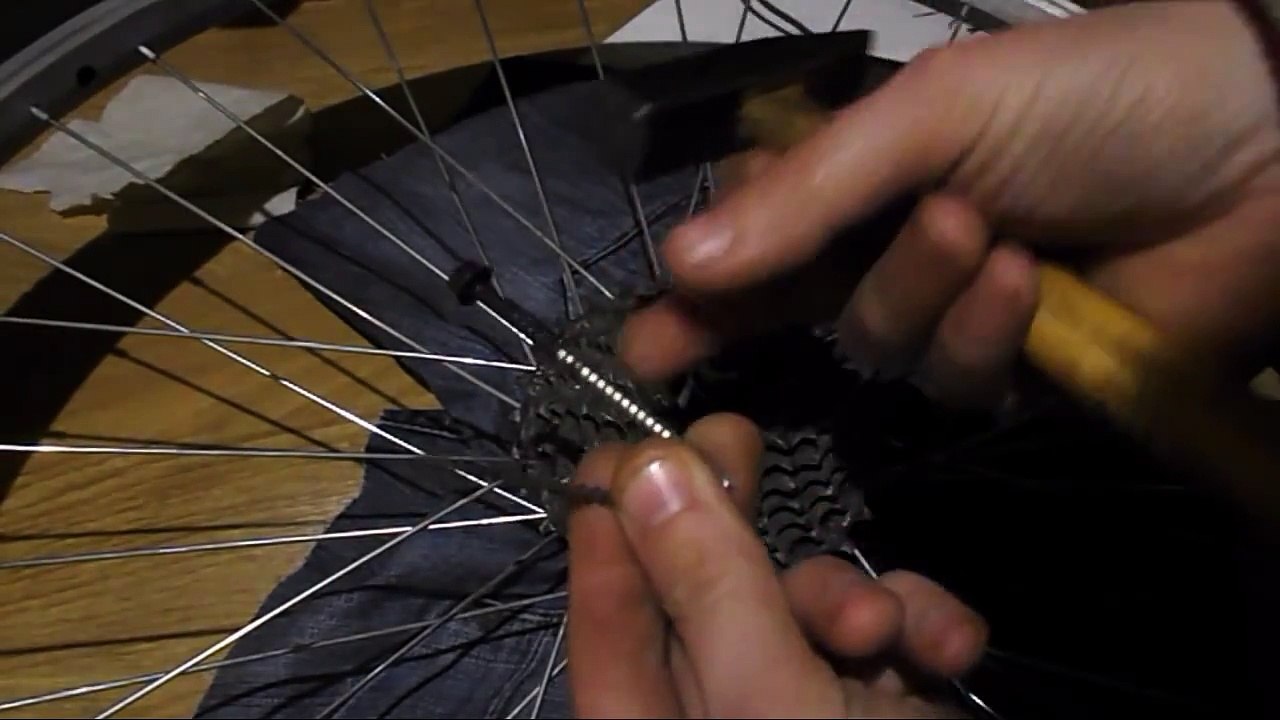 Велосипед задняя звезда трещетка, как разобрать трещетку - video ...