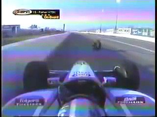 Indycar 2001 Texas - Davey Hamilton huge crash