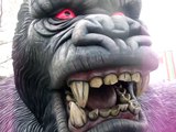 King Kong Really Strange Bizarre Huss Flat Ride Bobbejaanland Belgium Onride