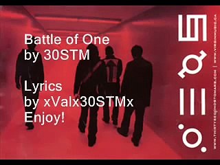30 Seconds to Mars - Battle of One (with lyrics)