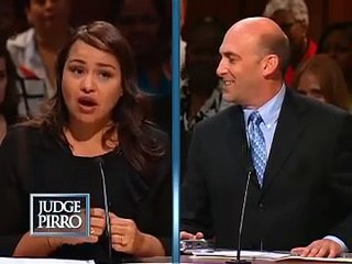 Stabbed him with a pumpkin-carving knife - tells Judge Pirro she'd do it again!