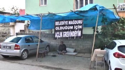 Yıkım Kararına Karşı Açlık Grevi Başlattı