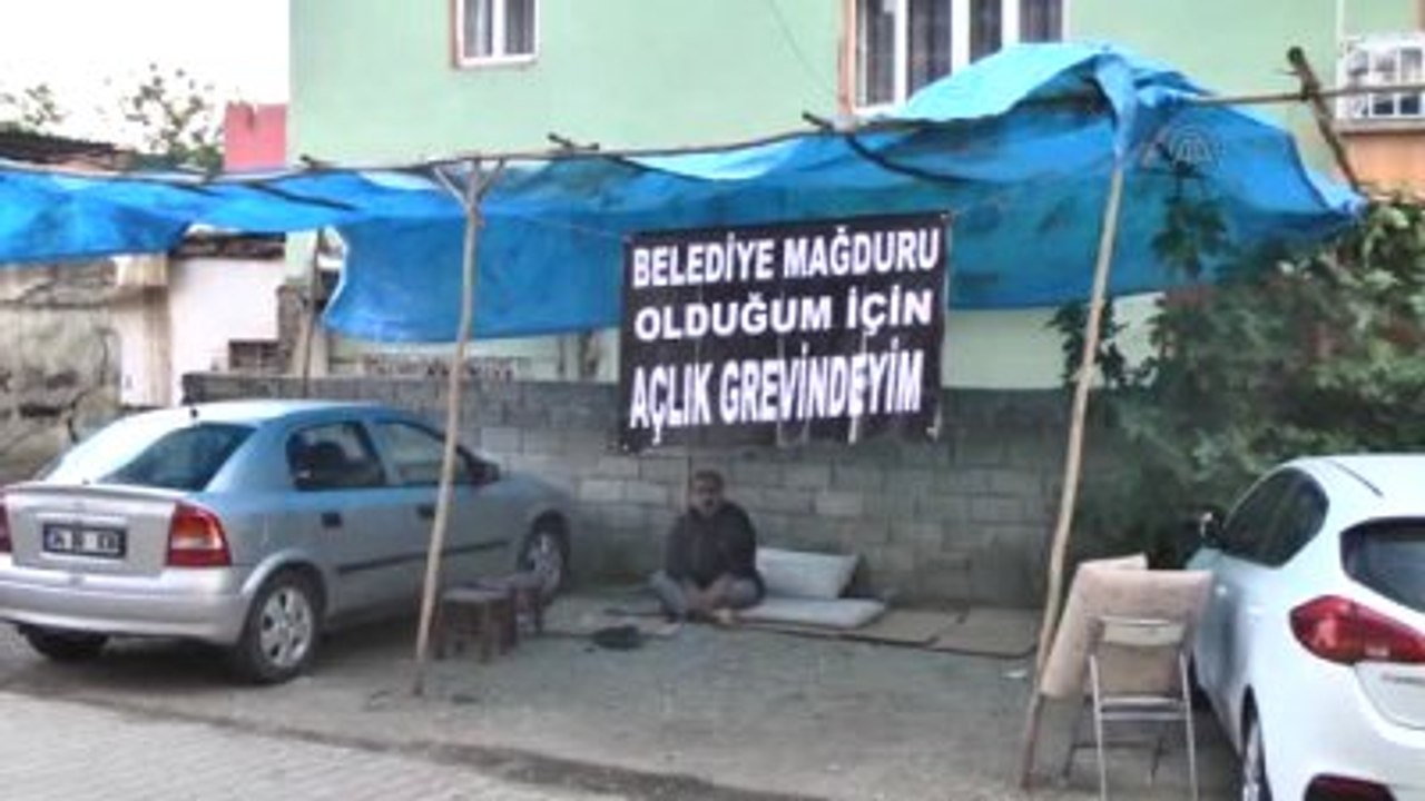 Yıkım Kararına Karşı Açlık Grevi Başlattı