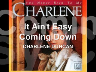 It Ain't Easy Coming Down - (re-posted)