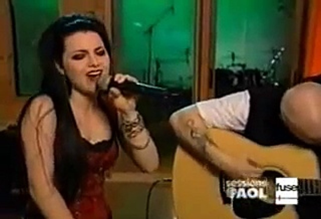 Evanescence - bring me to life acoustic live aol