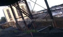 Penn Coach Yard Chimney (aka: The Drexel Shaft) Demolition - Controlled Demolition, Inc.