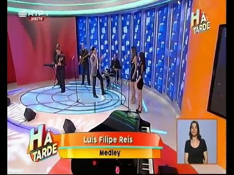 Luis Filipe Reis no ha tarde com o tema - medley