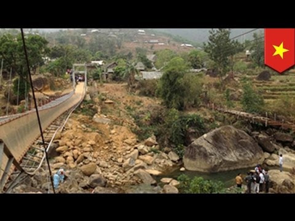 Overloaded bridge collapses in Vietnam, killing...