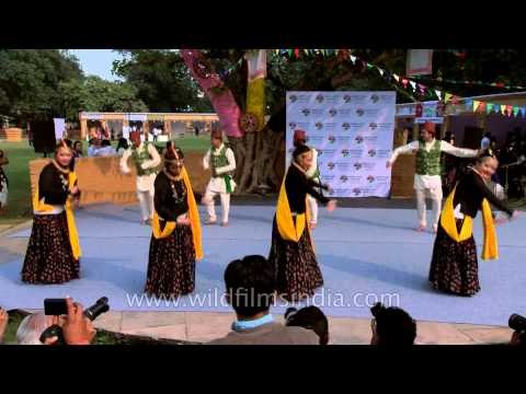 Nepalese old dance Maruni being performed at North East Fest
