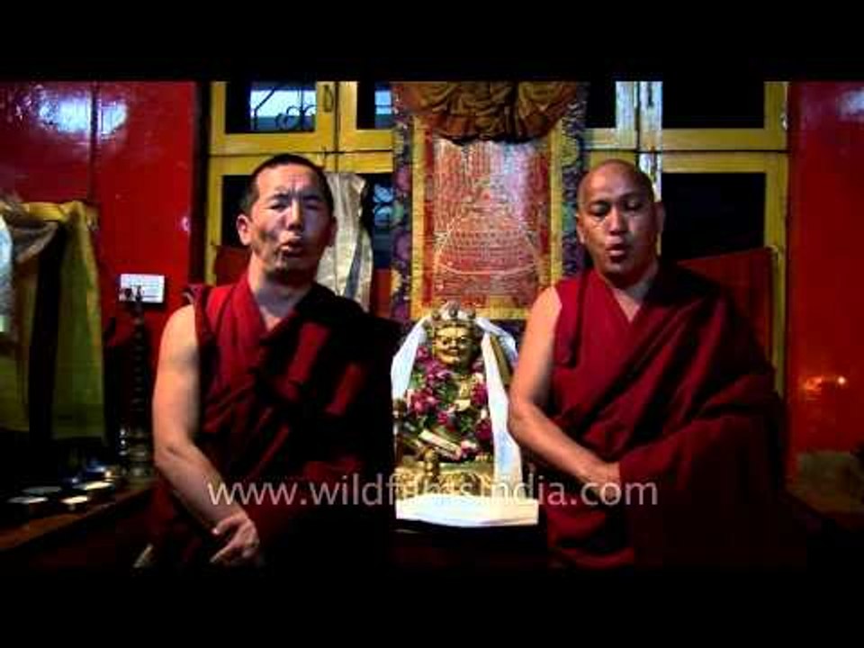 Tantric chanting is considered an invocative ritual by Tibetan Monks