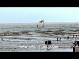 The holy temple of Lord Shiva, in the Arabian Sea?