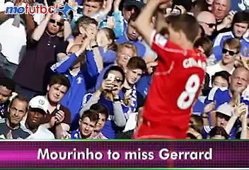 Jose Mourinho To Miss Steven Gerrard