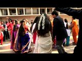 Tamil lasses dance to parai and thappu beats during Pongal