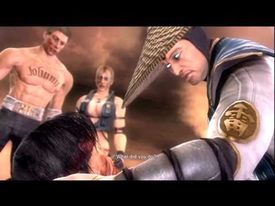 Mortal Kombat 9 - Raiden vs Liu Kang (Liu Kang's Death)