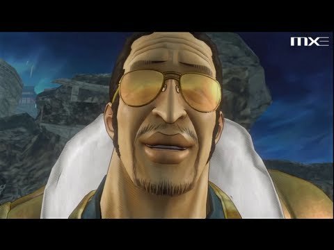 One Piece Pirate Warriors - Whitebeard vs Kizaru HD