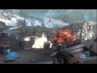 Halo: Reach - Firefight Gameplay: Courtyard HD