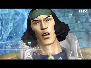 One Piece Pirate Warriors - Luffy vs Aokiji HD