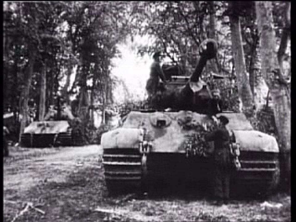 PANZER Sherman v's Tiger tanks at normandy video Dailymotion