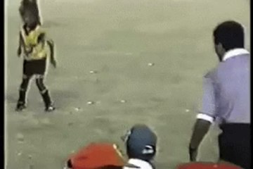 Lionel Messi ya 'rompia' cinturas como a Jerome Boateng con 9 años en el Perú (VIDEO)