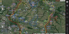 Обзор карты боевых действий на Украине от 08 02 2015 на 20 30, на Донбассе в ДНР и ЛНР, в Новороссии