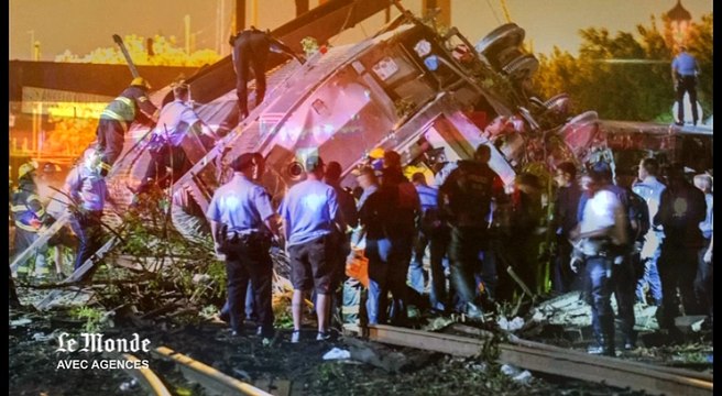 Déraillement de train aux Etats-Unis