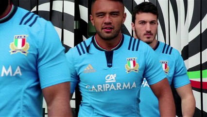 Gli Azzurri di Italrugby e lo strano pallone di Acqua San Benedetto...