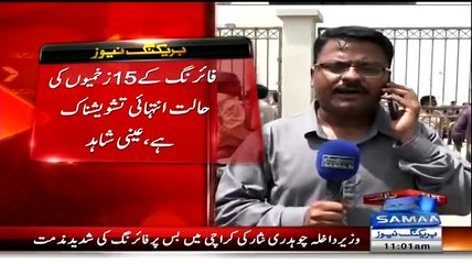 Death toll in firing by unidentified men on bus in Karachi rises to 41