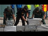 Spain recovers one ton of cocaine from ocean