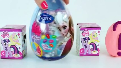 Play Doh Peppa pig cars 2 tom and jerry surprise eggs hello kitty