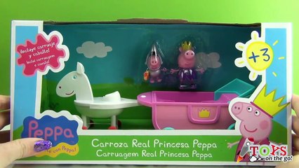 Peppa Pig Carroza Real de la Princesa Peppa Juguetes de Peppa Pig