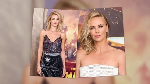 Männerschwarm am Mittwoch mit den Mad Max Stars Charlize Theron und Rosie Huntington-Whiteley