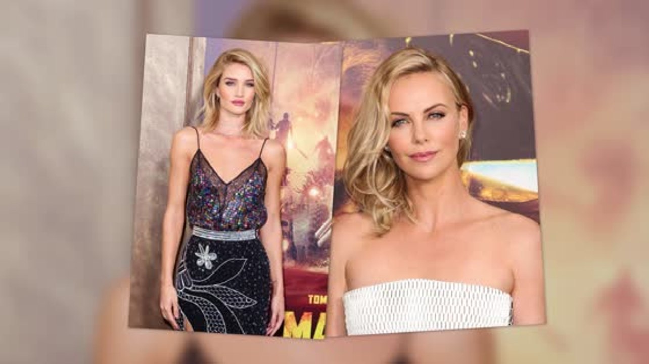 Männerschwarm am Mittwoch mit den Mad Max Stars Charlize Theron und Rosie Huntington-Whiteley