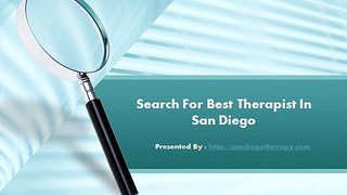 Find The Best Therapist In San Diego