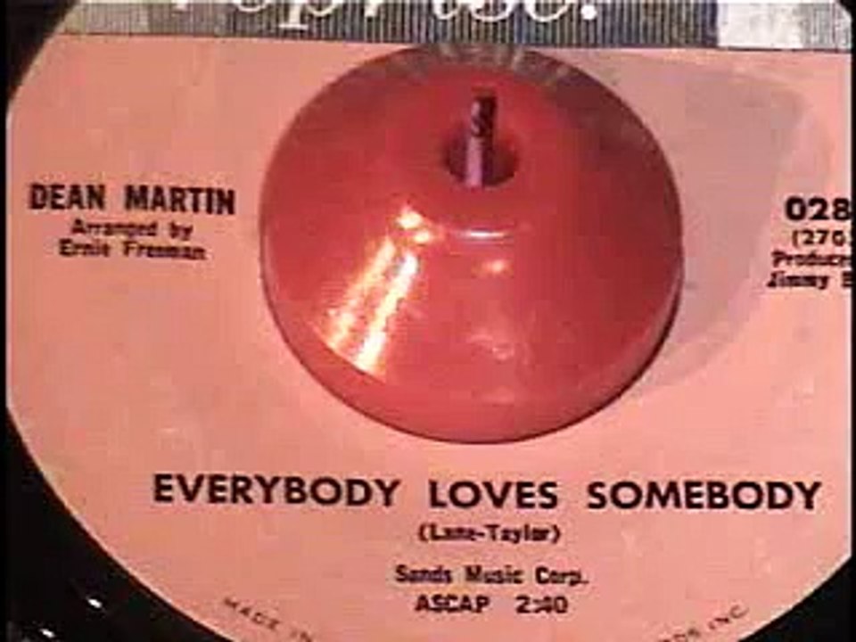 Everybody Loves Somebody Sometime