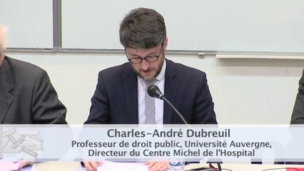 IMH_20-03-15_Le raisonnable en droit administratif-6-"Est-il raisonnable d’être prudent ?", Charles-André Dubreuil, Professeur de droit public, Université Auvergne, Directeur du Centre Michel de L’Hospital