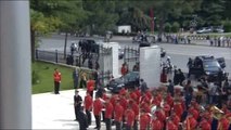 Cumhurbaşkanı Erdoğan Resmi Törenle Karşılandı