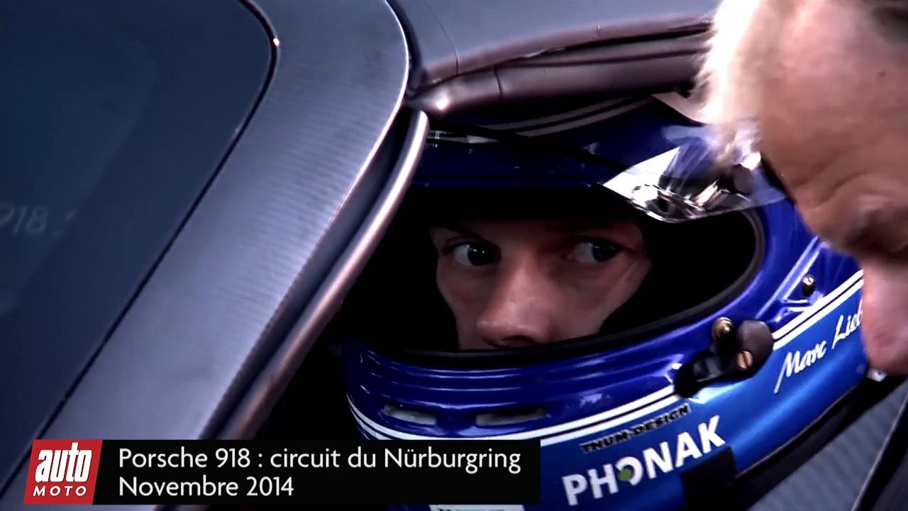 Porsche 918 sur le circuit de Nürburgring : la reine en vidéo