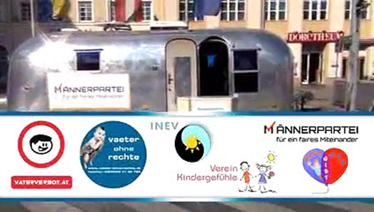 Kinderrechte-Demonstration Väterplattform 18.04.2015 i.St. Pölten