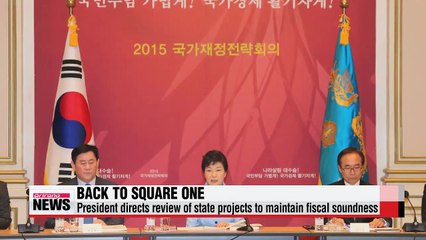 President Park calls for swift adoption of 'pay-as-you-go' system of budget management