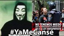Anonymous - responde Reforma que prohibe manifestaciones PAN Y PVEM